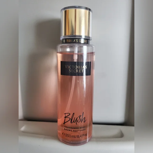 Victoria's Secret "Blush" Fragrance Mist, A Little Bit Used. 8.4 Oz Bottle. - Picture 1 of 5